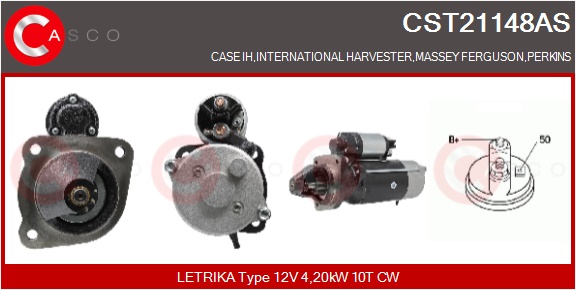 CASCO Mot.Avv.CASE,IH,MASSEY FERGUSON,PER
