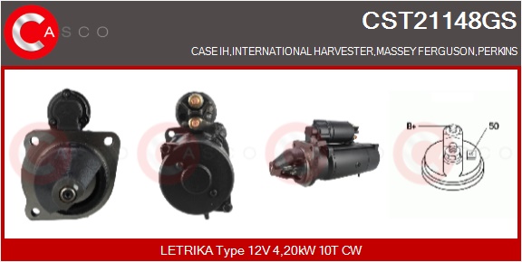CASCO Mot.Avv.CASE,IH,MASSEY FERGUSON,PER