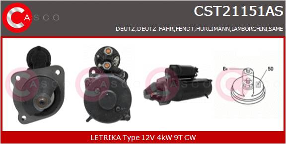 CASCO Mot.Avv.DEUTZ,FENDIT