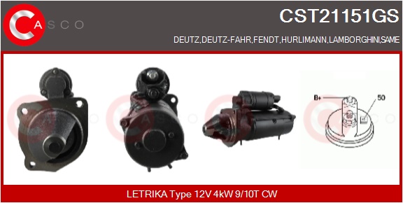 CASCO Mot.Avv.DEUTZ,FENDIT