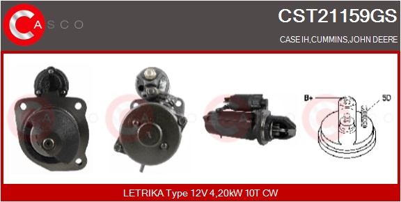 CASCO Mot.Avv.CASE,CUMMINS,JOHN DEERE