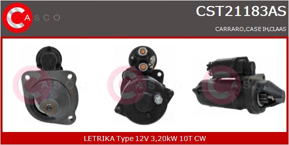 CASCO Mot.Avv.CARRARO,CASE,CLAAS