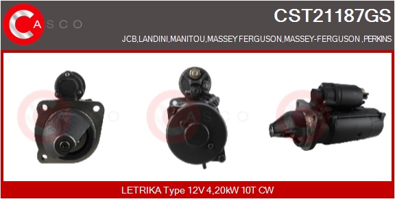 CASCO Mot.Avv.MASSEY-FERGUSON,PERKINS