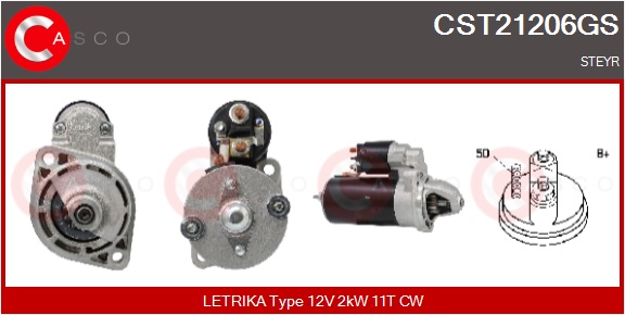 CASCO Mot.Avv.STEYR MARINE
