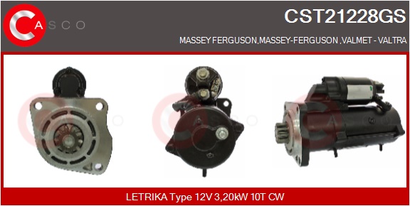 CASCO Mot.Avv.MASSEY-FERGUSON