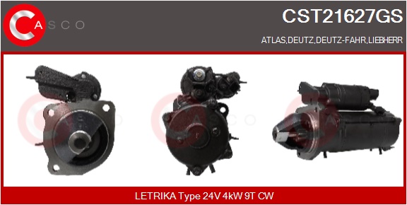 CASCO Mot.Avv.DEUTZ,LIEBHERR,ATLAS