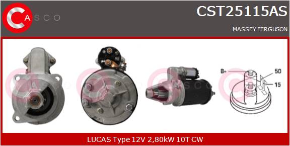 CASCO Mot.Avv.MASSEY FERGUSON