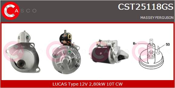 CASCO Mot.Avv.MASSEY FERGUSON