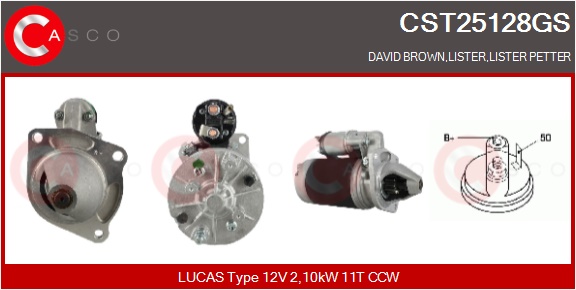 CASCO Mot.Avv.LISTER ENGINES