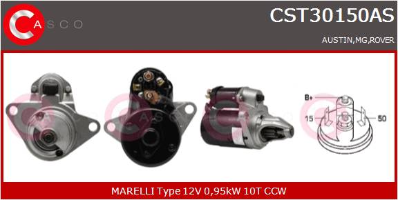 CASCO MOT. AVVIAMENTO  ROVER