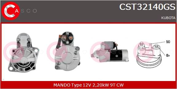 CASCO Mot.Avv.KUBOTA