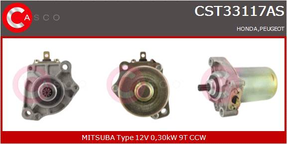 CASCO Mot.Avv.HONDA,PEUGEOT