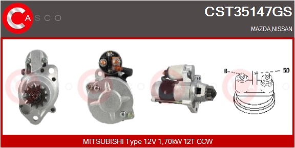CASCO Mot.Avv.NISSAN