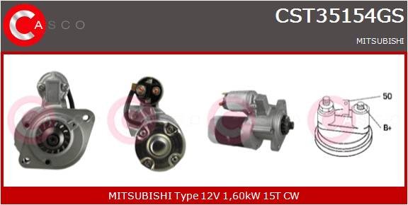 CASCO MOT. AVVIAMENTO  MITSUBISHI