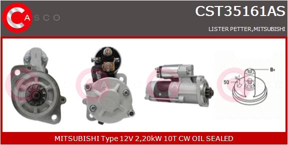 CASCO Mot.Avv.MITSUBISHI INDUSTRIAL