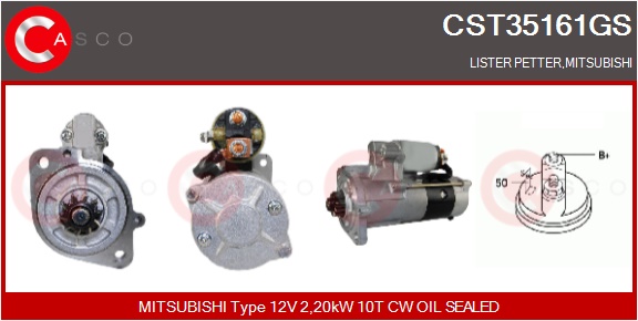 CASCO Mot.Avv.MITSUBISHI INDUSTRIAL