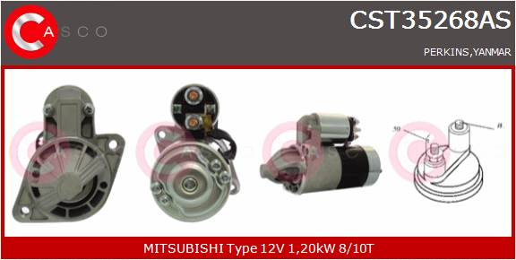 CASCO Mot.Avv.PERKINS Engine