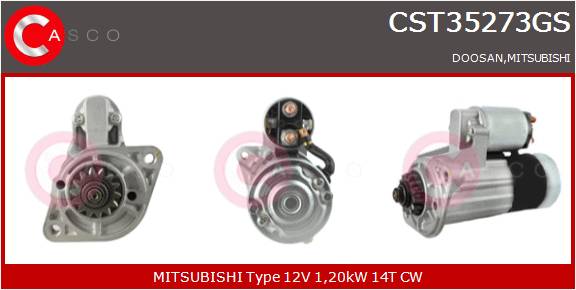 CASCO Mot.Avv.MITSUBISHI INDUSTRIAL