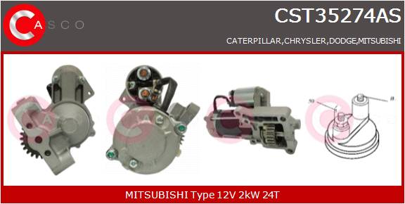 CASCO Mot.Avv.MITSUBISHI