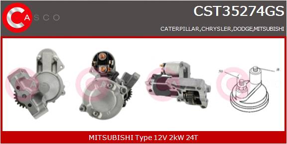 CASCO Mot.Avv.MITSUBISHI