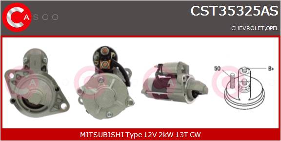 CASCO Mot.Avv.OPEL,CHEVROLET