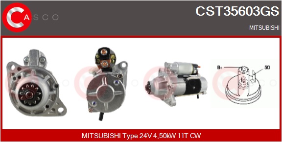 CASCO Mot.Avv.MITSUBISHI INDUSTRIAL