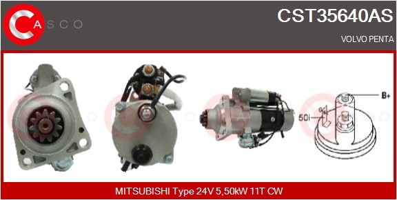 CASCO Mot.Avv.VOLVO PENTA