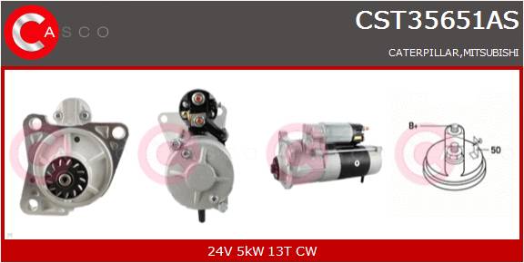 CASCO Mot.Avv.MITSUBISHI INDUSTRIAL