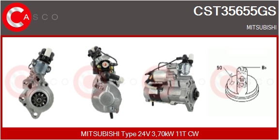 CASCO Mot.Avv.MITSUBISHI INDUSTRIAL