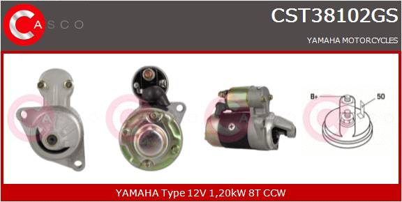 CASCO Mot.Avv.YAMAHA Engine