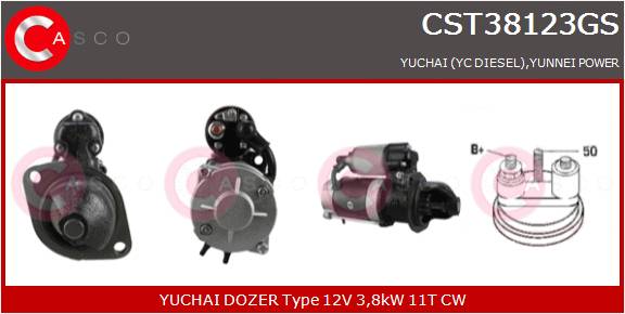CASCO Mot.Avv.Yuchai Dozer,YUNNEI