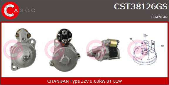 CASCO MOT. AVVIAMENTO  CHANGAN