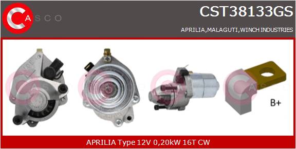 CASCO MOT. AVVIAMENTO  APRILIA,MALAGUTI