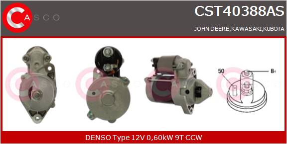 CASCO Mot.Avv.JOHN DEERE,KUBOTA