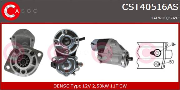 CASCO Mot.Avv.ISUZU,DAEWOO