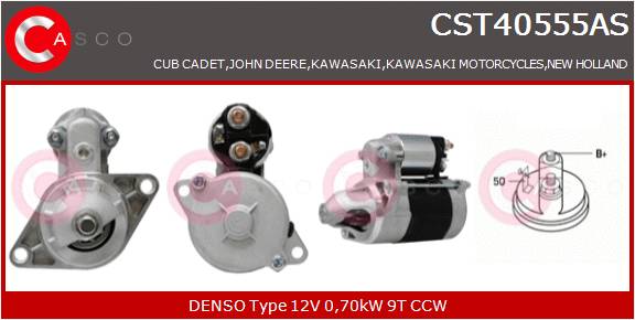 CASCO Mot.Avv.JOHN DEERE,KAWASAKI