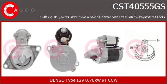 CASCO Mot.Avv.JOHN DEERE,KAWASAKI