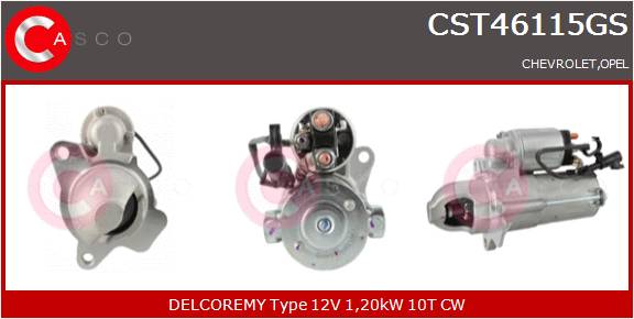 CASCO Mot.Avv.OPEL,CHEVROLET