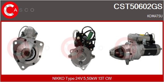 CASCO Mot.Avv.KOMATSU