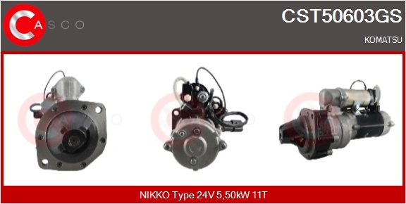 CASCO Mot.Avv.KOMATSU