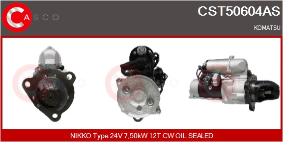 CASCO Mot.Avv.KOMATSU