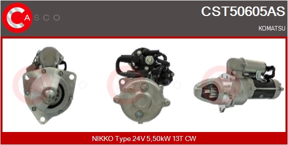 CASCO Mot.Avv.KOMATSU