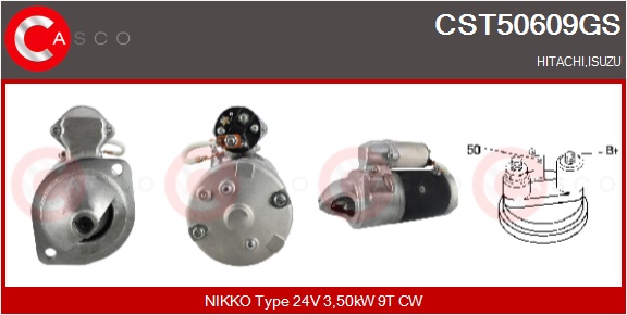 CASCO Mot.Avv.ISUZU