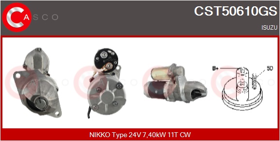 CASCO Mot.Avv.ISUZU