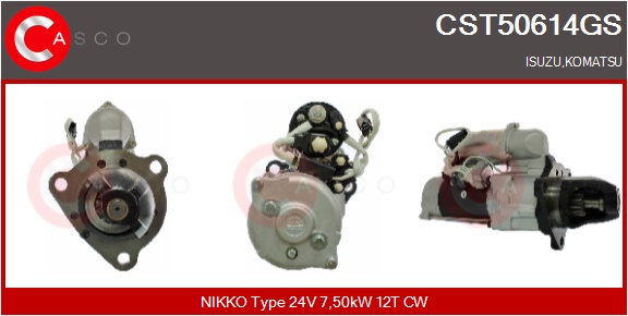 CASCO Mot.Avv.KOMATSU