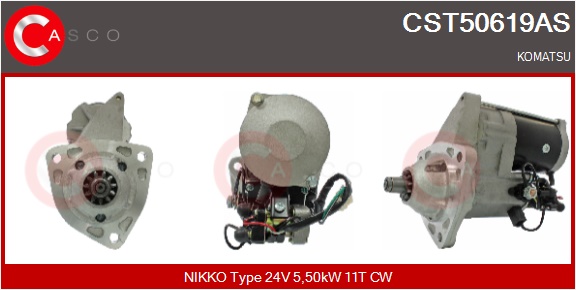 CASCO Mot.Avv.KOMATSU