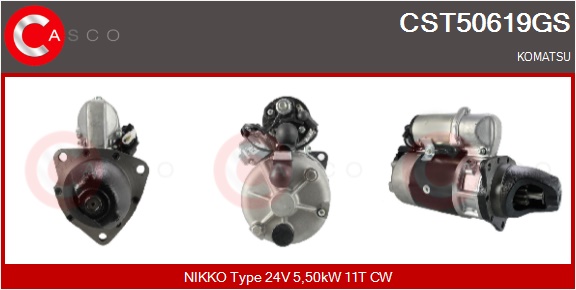 CASCO Mot.Avv.KOMATSU