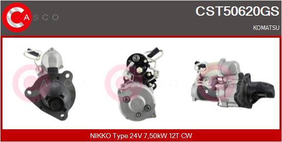 CASCO Mot.Avv.KOMATSU