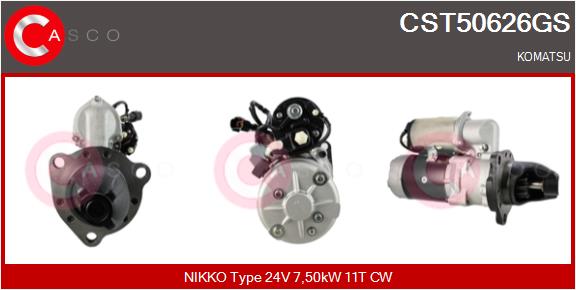 CASCO Mot.Avv.KOMATSU