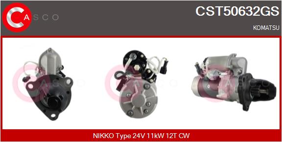 CASCO Mot.Avv.KOMATSU